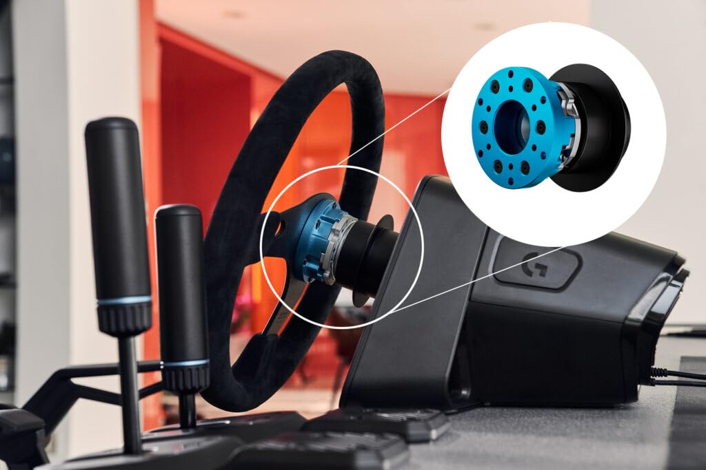 Logitech RS QR Adapter Quick Release Racing PRO Series Attach to PRO Racing Base