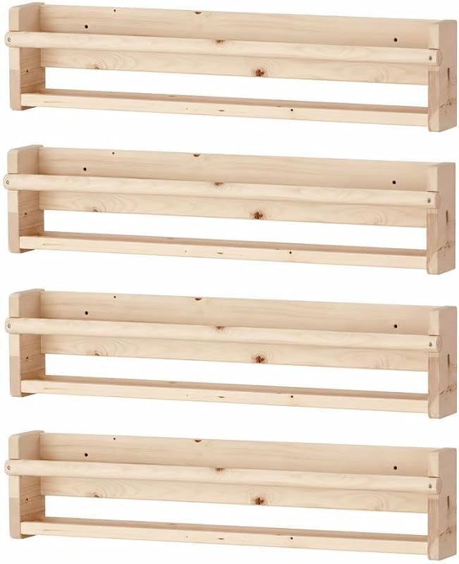 IKEA 400.701.85 Bekvam especiero, abedul, juego de 4