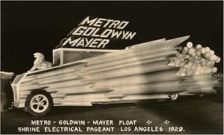 MGM Float, Shrine Electrical Pageant - Vintage Image