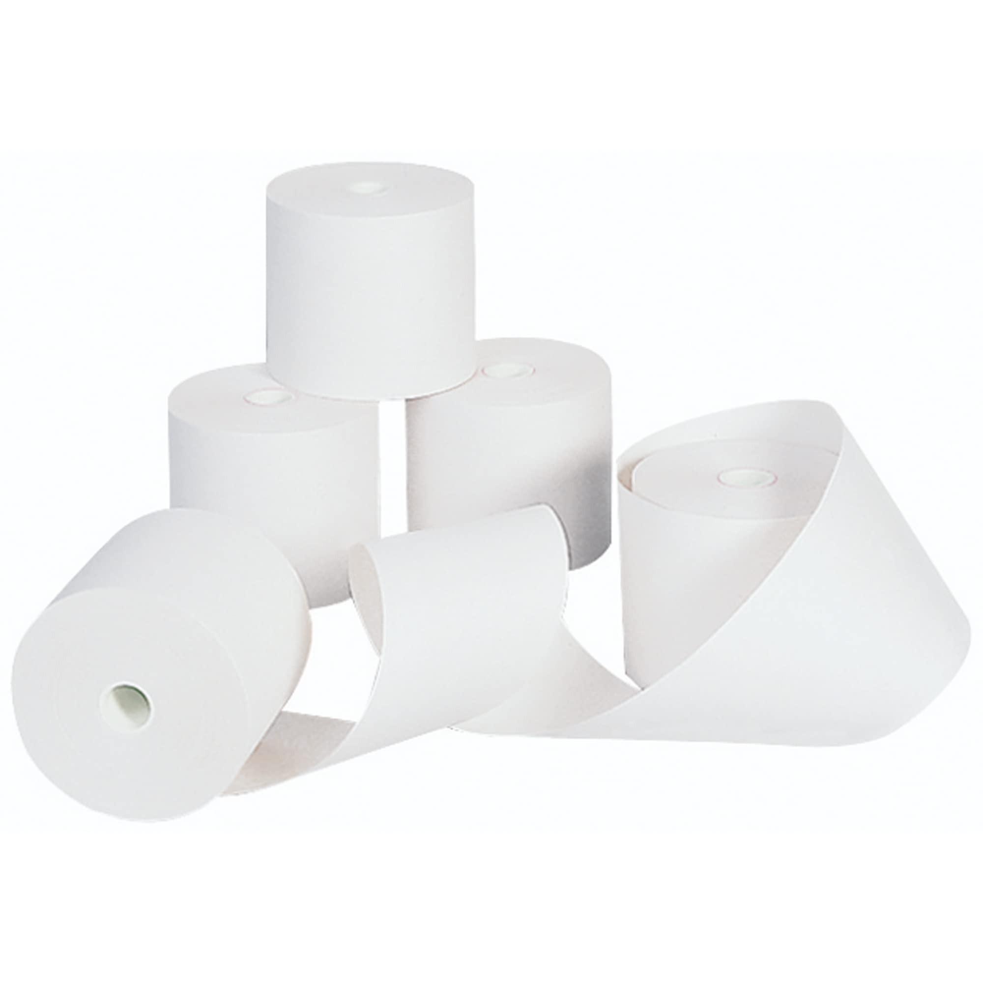 Soennecken rolki kasowe 57 mm 25 m 12 mm podwójna biel 64 mm O 5 szt. opakowanie (4002)