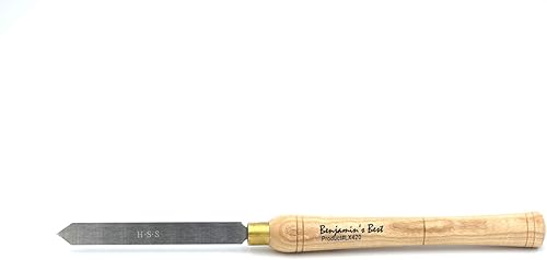 Miniatura 7 de Herramienta de separación LX420 34 "x 18" M2 HSS Cincel para torneado de madera