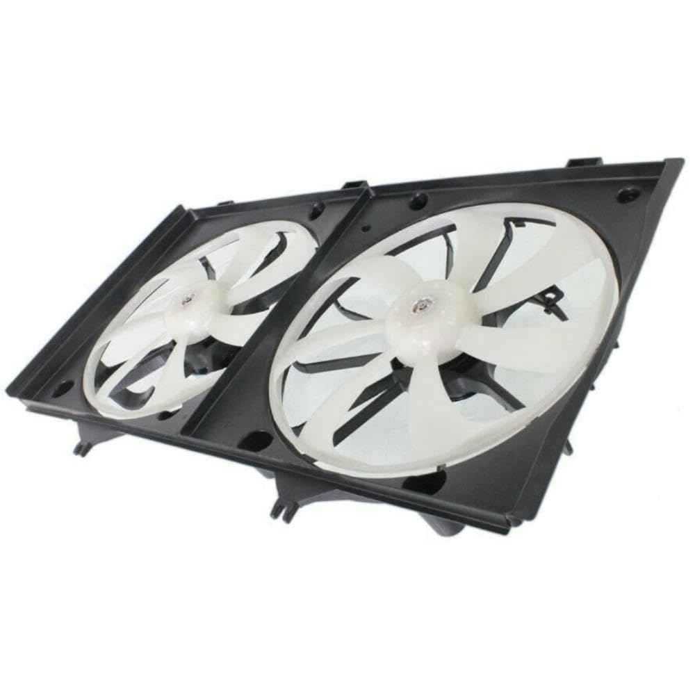 Amazon.com: INGKTMFT Dual Radiator and Consender Cooling Fan 