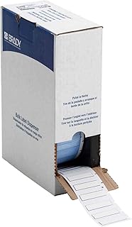 Brady BM71-250-175-342 Bulk BMP71, BMP61, M611, TLS2000 Printer PermaSleeve Wire Marker Sleeves, 0.439