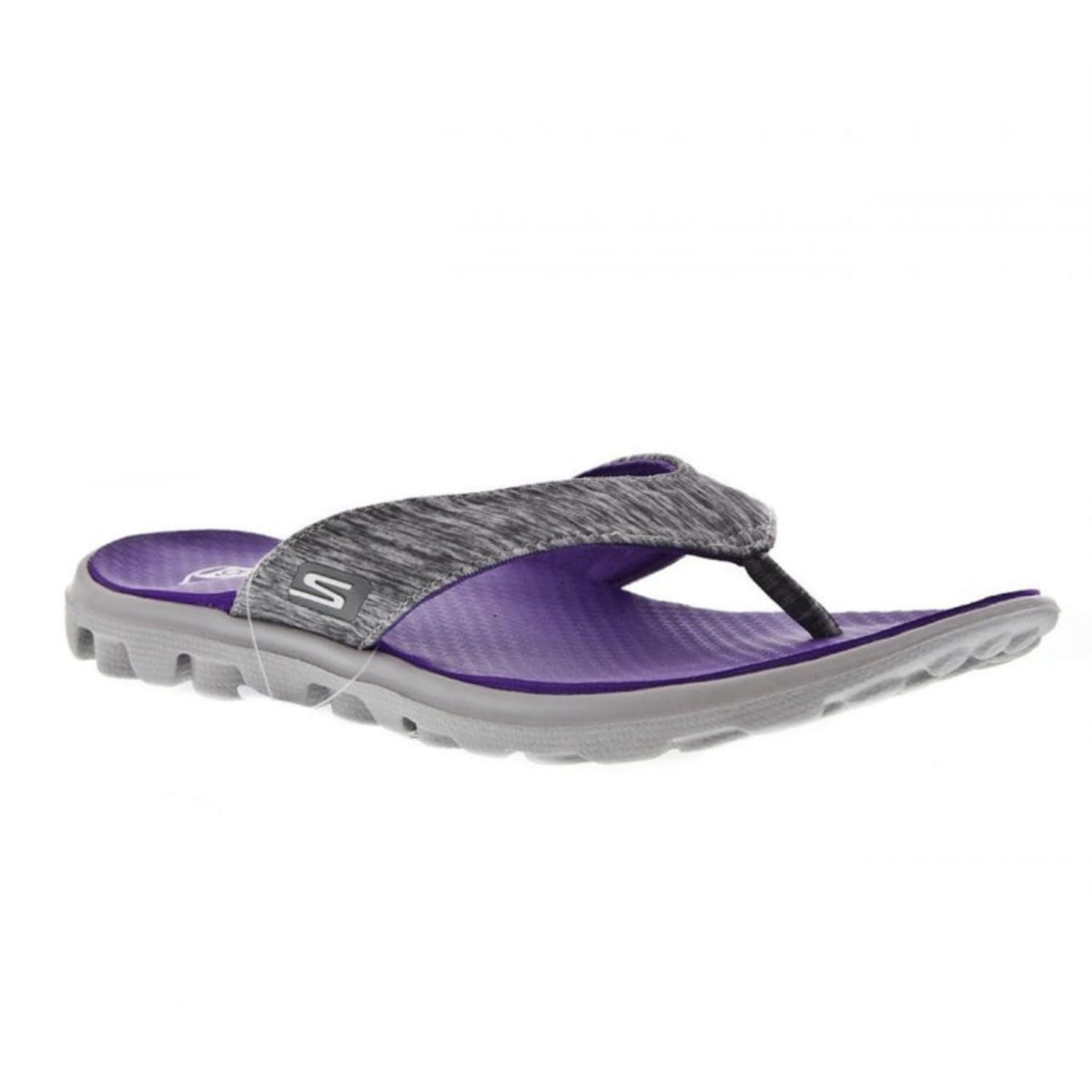 See full amazon price history chart for Skechers Womens Grey And Purple Open-back Slippers Flip Flop - 4 Uk (7 Us) Skechers Womens Grey And Purple Open-back Slippers Flip Flop - 4 Uk (7 Us) (B00PB6L6TW) Amazon Price History, Amazon Price Tracker