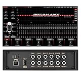 Car Audio DSP BTS880 4 Input 8 Output DSP Digital Signal Processor with Built in EQ Crossovers, 31-Band RCA Auxiliary Input and High Level Speaker Inputs DSP Bluetooth Equalizer Amplifier