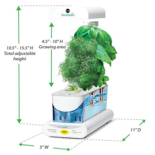 Miracle-GRO AeroGarden Sprout with Gourmet Herb Seed Pod Kit, White - Image 6