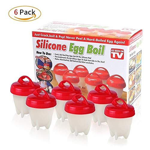 Magic Egg Forma Cozinhar Ovos Fit Água Silicone