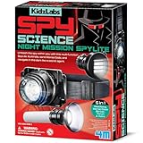 Stimulez la curiosité et engagez les enfants dans des expériences pratiques et encouragez les jeux de rôle avec ce kit de spylite de mission nocturne amusant d'espionnage