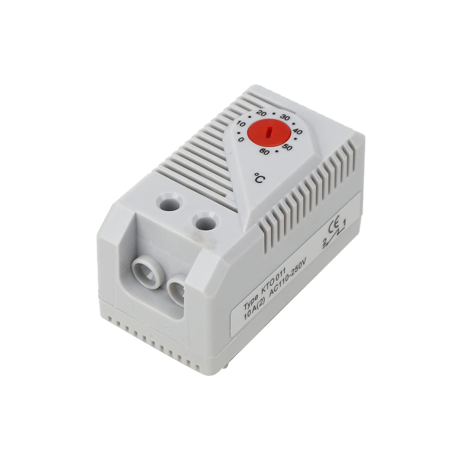 RTLR Electric Mechanical Thermostat, 0-60℃ Temperature Controller Switch, for Market Filter Fan (KTO011)