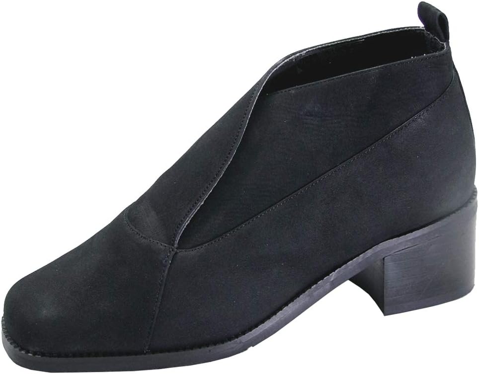 Peerage Thea Women's Wide Width Leather Dress Booties