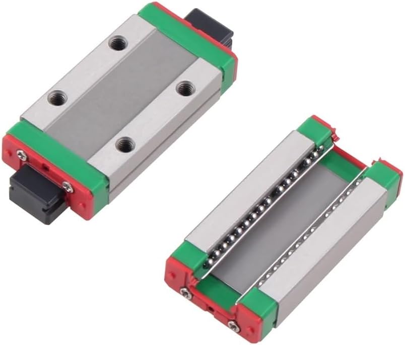 Linear Rail, Linear Sliding Gide 2pcs MGN15 Linear Guide+4pcs MGN15C Miniature Linear Rail Slide 100mm-800mm