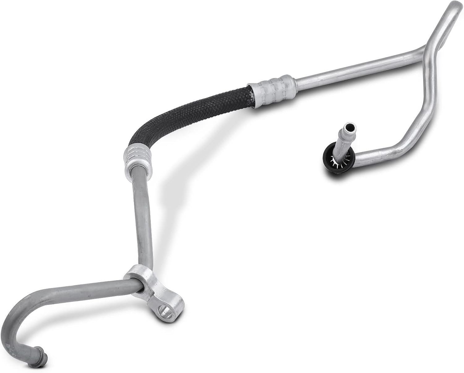 A-Premium Inlet Automatic Transmission Oil Cooler Line Hose Assembly Compatible with Chevrolet Traverse 2009-2019 & GMC Acadia 2007-2019, Acadia Limited & Buick Enclave 2008-2019 & Saturn Outlook