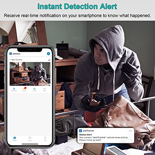 Spy Camera Hidden Camera 1080P Uhd Wireless Hidden Wifi Camera With Remote View, 20 Hours Battery Life Small Hidden Camera,Mini Spy Hidden Camera With Motion Detection Nanny Cam For Home Offic #TOP3