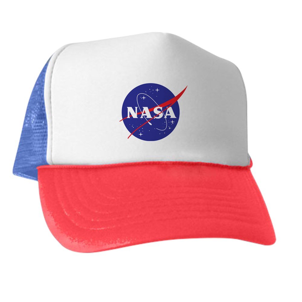 CafePress NASA Logo Snapback Trucker Hat