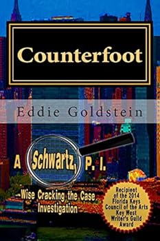 Paperback Counterfoot: A Schwartz P.I. Wise Cracking the Case Investigation Book