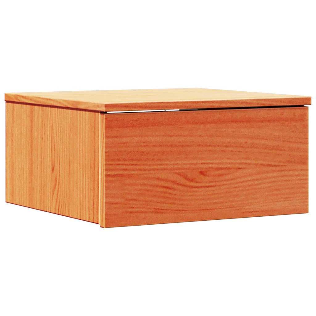 Console de chevet traditionnelle en pin pour créer une ambiance maison de campagne chaleureuse