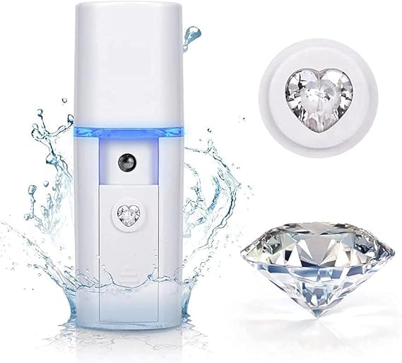 CHIRISEN Rechargeable Handy Nano Mister,Facial Steamer Mist Eyelash