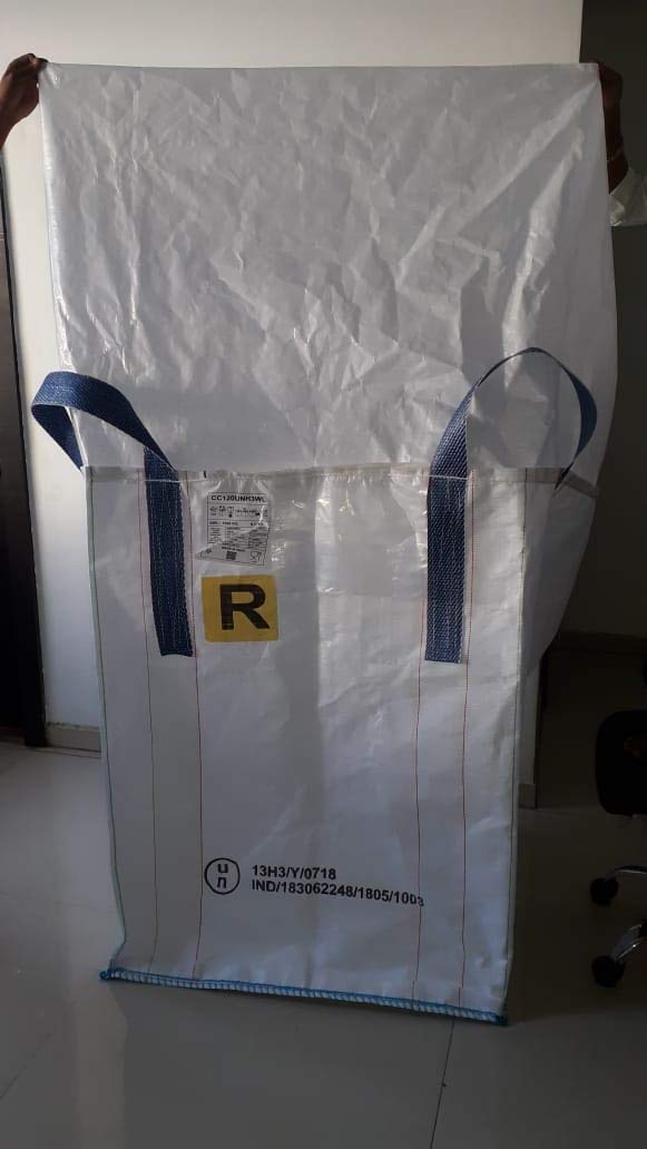 FERRPACK Big Bags 10 PZ X Sacconi Omologati ONU 13H3Y R Mis 90x90h120 Cm Per Rifiuti Speciali