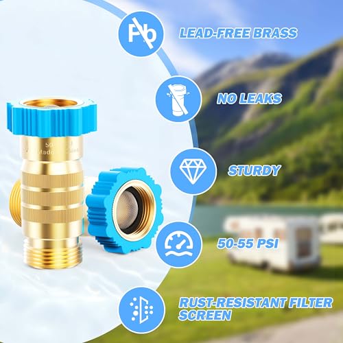 Circlecord TYF-IL-CD Rv Hi-Flow Water Pressure Regulator 50-55 Psi thumb #3