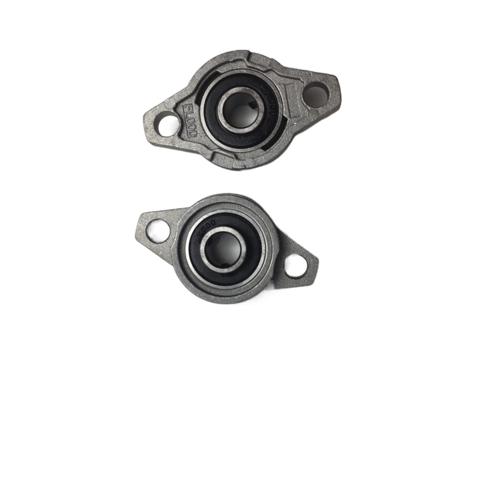 SKFL000 Eje de cojinete 10 mm (4 piezas) SSKFL000 Chumacera de acero inoxidable S KFL000 10 mm RodamientosAB