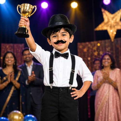 Image of Raj Costume Freedom Fighter Costume for Kids | Independence Day Fancy Dress | Patriotic School Function Dress | Boys & Girls