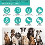 Dog Puzzle Toys, Adjustable Dog Treat Dispensing,Interactive Dog Toys to Keep Them Busy,Food Puzzles Ball for Dogs, Puppy Slow Feeder for Boredom and stimulating Dog Toys IQ Training (Blue)
