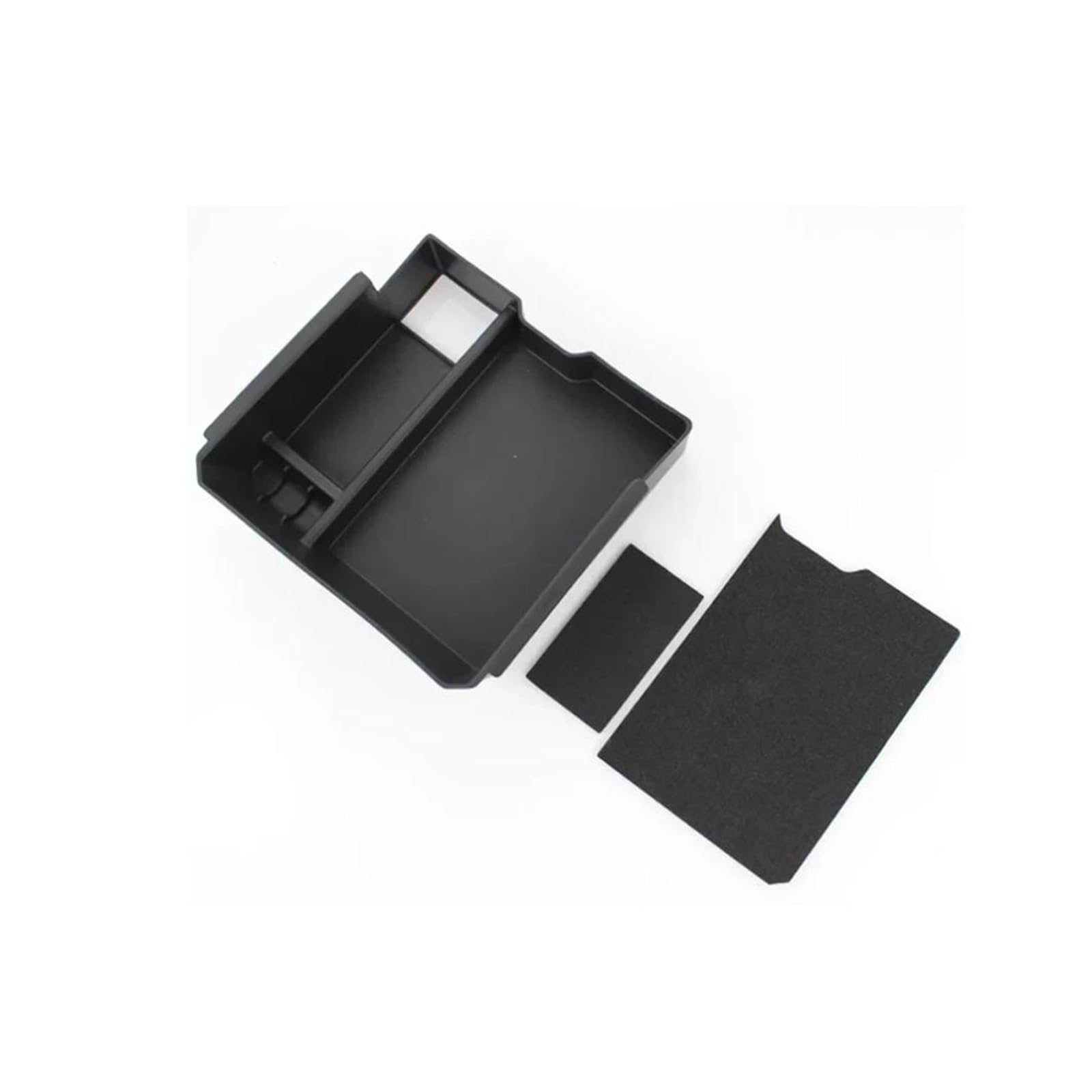 AHRPKAMERD Centre Console Organiser Tray For Ranger For Everest 2023 2024 2025 Organiser Centre Console Tray Car ABS Armrest Storage Box Armrest Storage Box(1)