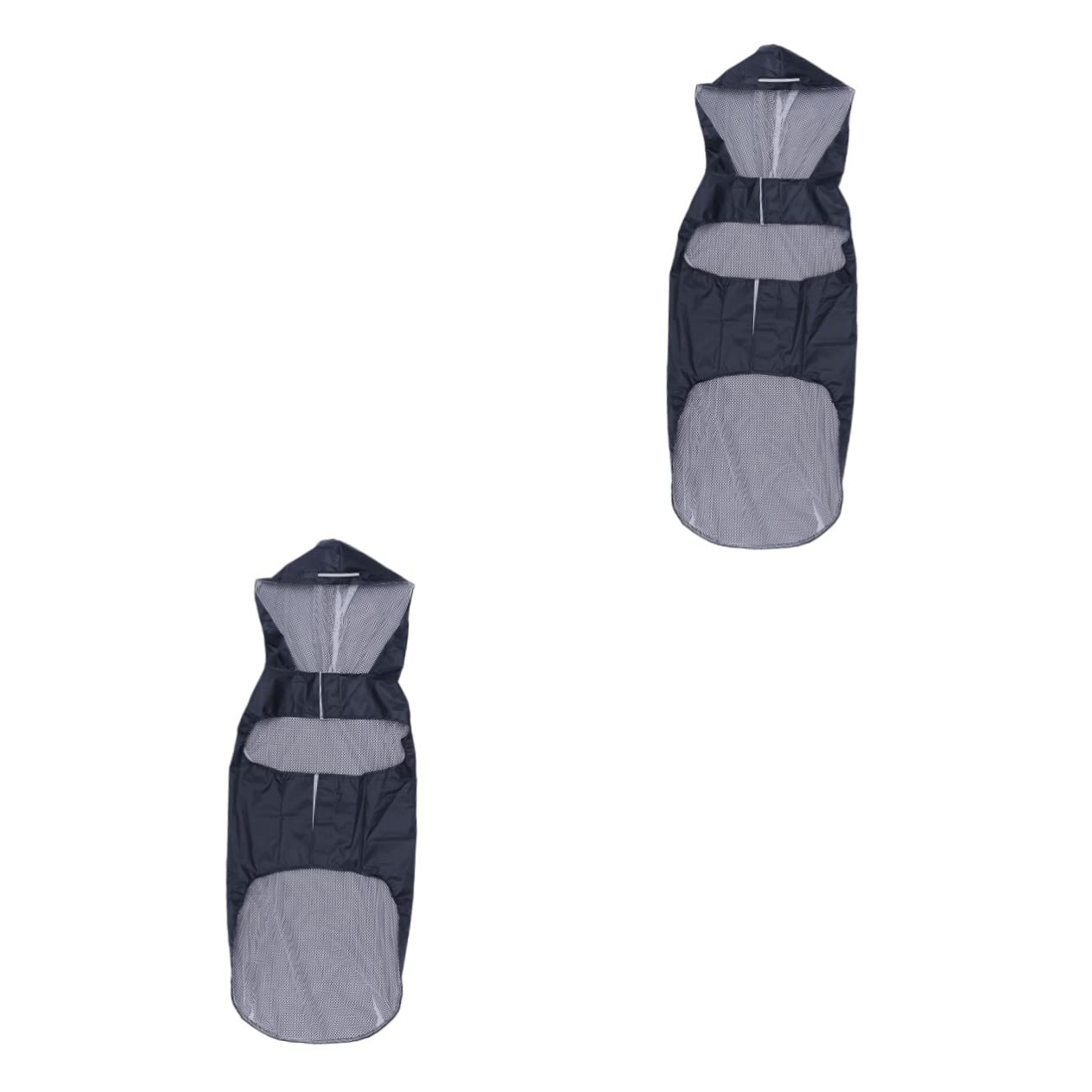 Manteaux de Pluie imperméables pour Chien, imperméable pour Chien, 2 pièces, Manteaux de Pluie pour Petits Chiens, vêtements pour Animaux de Compagnie, Veste de