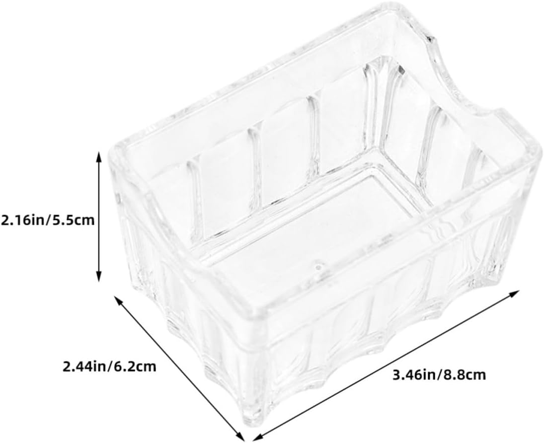 Sugar Packet Holder Desktop Organizer Acrylic for Home Office