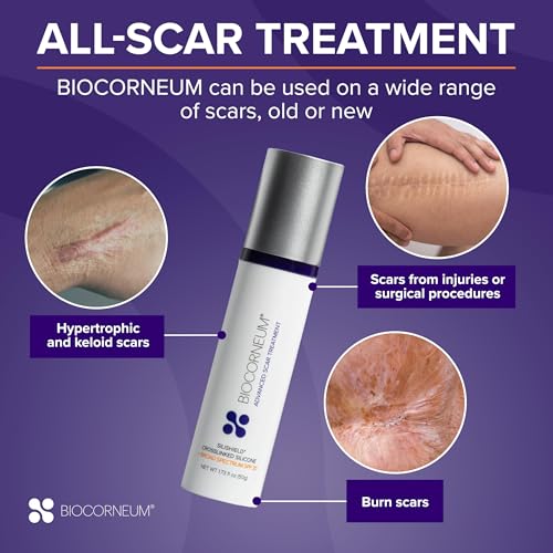 Image of Biocorneum Silicone Scar Gel with Silishield, SPF 30 Scar Cream, 20g | Advanced Scar Cream for Surgical Scars & Stretch Marks Removal, Scar Cream for Surgical Scars, Keloids & Old & New Scars