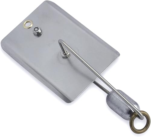 Miniatura 14 de AFW American Fishing Wire Planer Board con hoja de acero inoxidable resistente a la corrosión - Uso para arrastre de profundidad controlada en alta