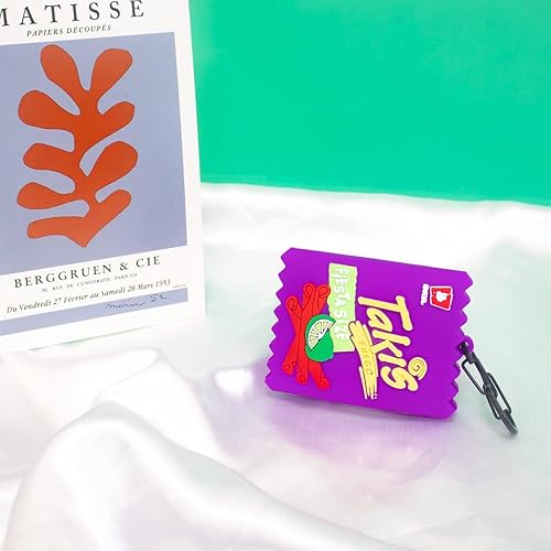 Miniatura 5 de Funda de silicona con llavero diseñado para Samsung Galaxy Buds2 Pro (2022), Galaxy Buds 2 (2021), Galaxy Buds Pro (2021), Galaxy Buds Pro (2021),