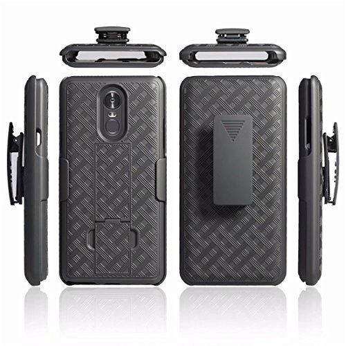 ZDYS Étui Portefeuille pour LG Stylo 4 avec béquille et Clip Ceinture Clip Ceinture