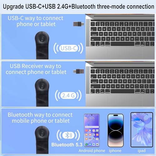 Mini ratón de dedo portátil: controla tus páginas y haz scroll cómodamente en tu tablet o móvil 2