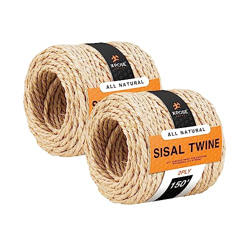 Cuerda de fibra natural Sisal Twine 2 Ply, pack 2 miniatura 1
