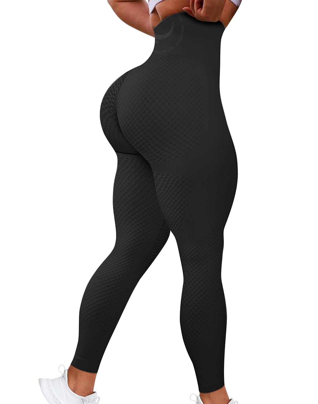 DREAMOON Scrunch Butt Booty Lifting Seamless Leggings Ruched Gym Leggings for Women High Waist Butt Lift Workout Yoga Pants