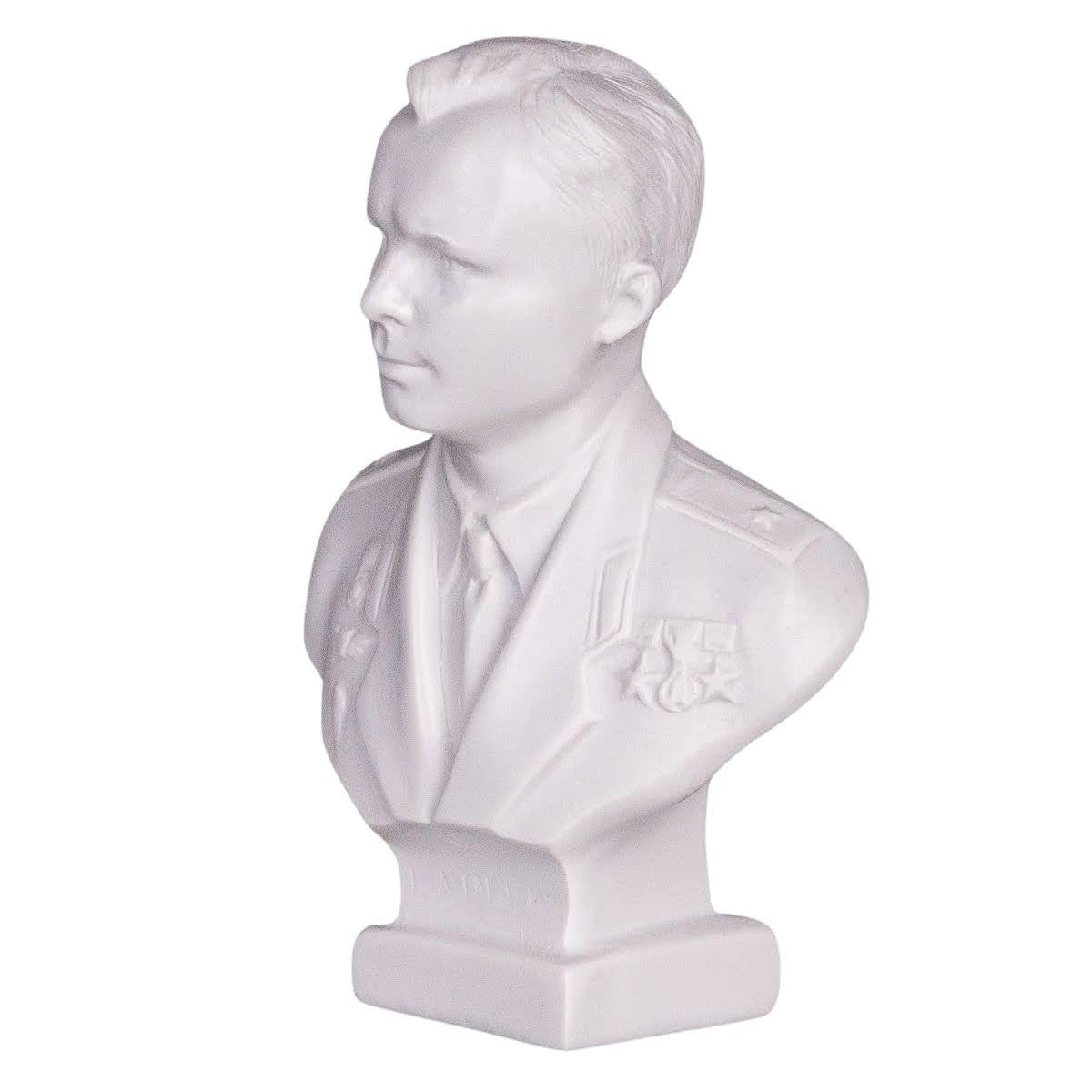 danila-souvenirs Buste/Statue en marbre du Cosmonaute Russe/soviétique Youri Gagarine 11 cm
