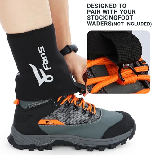 Image of 8 Fans Wading Boots with Terrain Grip Outsole, Lightweight Wading Shoes,Fishing Boot