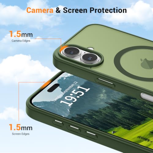 Coque iPhone 16 Plus mate translucide vnnink robuste haute finition - 6