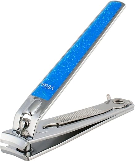 Vega Large Nail Clipper, Glitter (Colour May Vary)