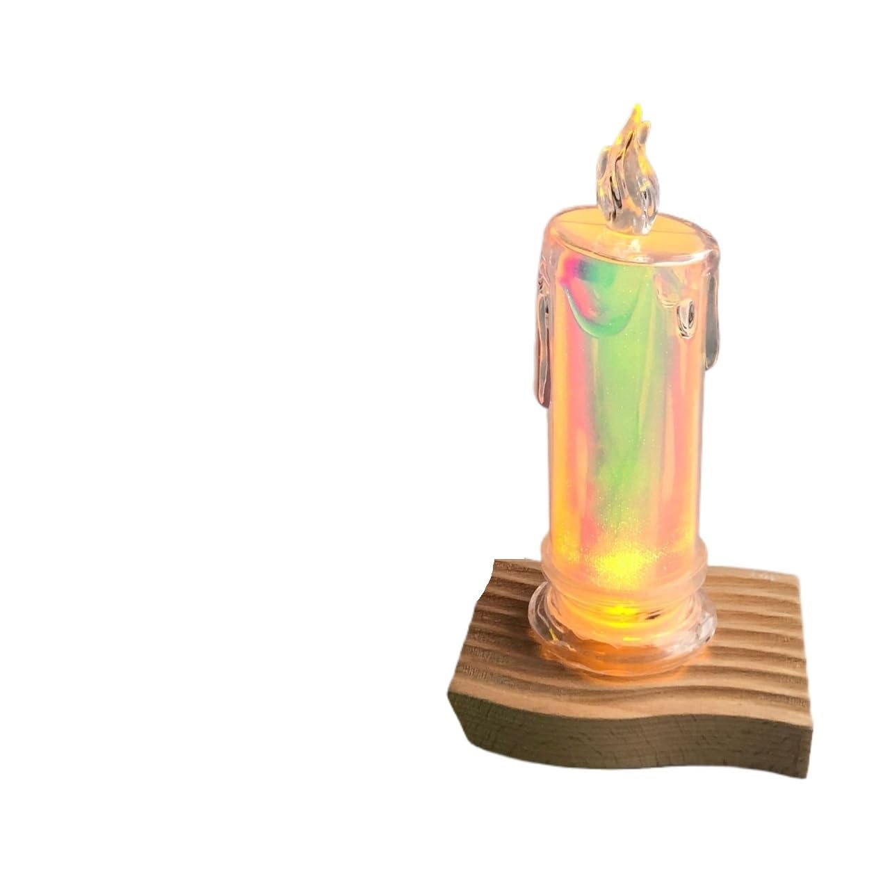 TANGSIYANG Led Candles Flameless Candle Light Led Electronic Props Home Decor(18cm,Multicolor)