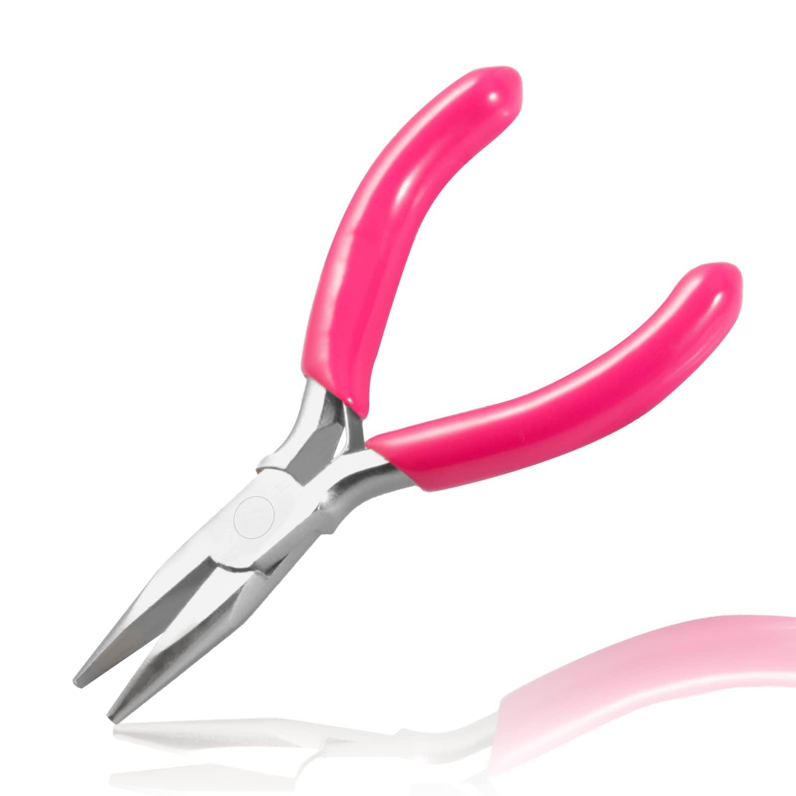 Mini Long Nose Pliers, 3 Inch, Smooth Jaw, Chain Nose Pliers