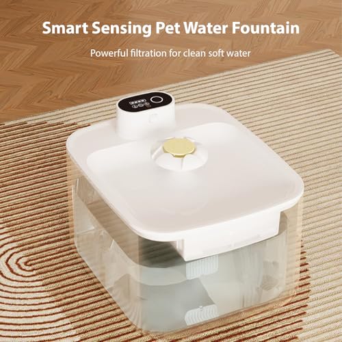 Fuente de agua automática inalámbrica para mascotas ASHATA miniatura 3