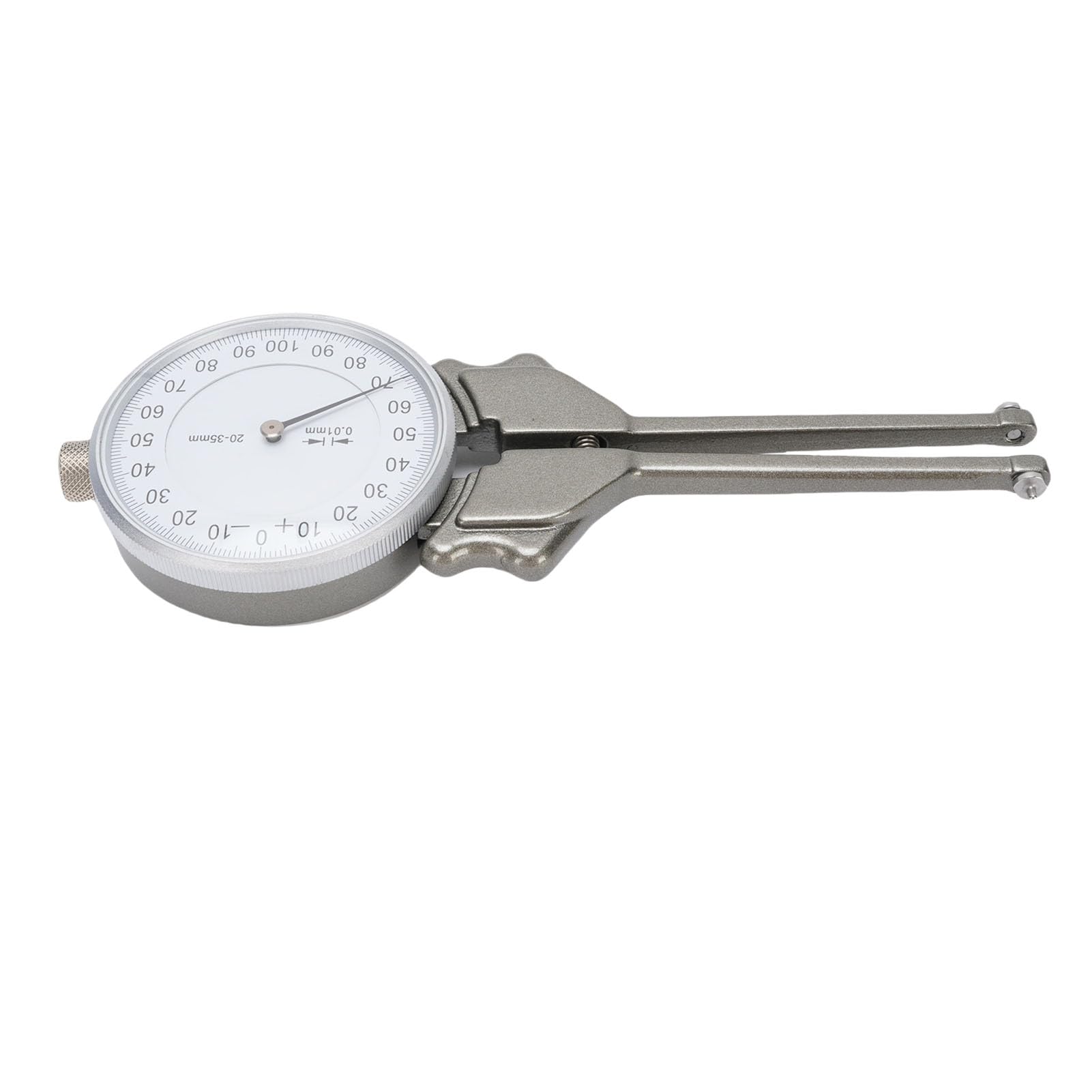 SIXRUN Calibrador de Dial Interno, Aleación de Aluminio para Mecánica, Graduación de 0,01 Mm, Rango de 20-35 Mm, Herramienta de Medición de Diámetro Preciso
