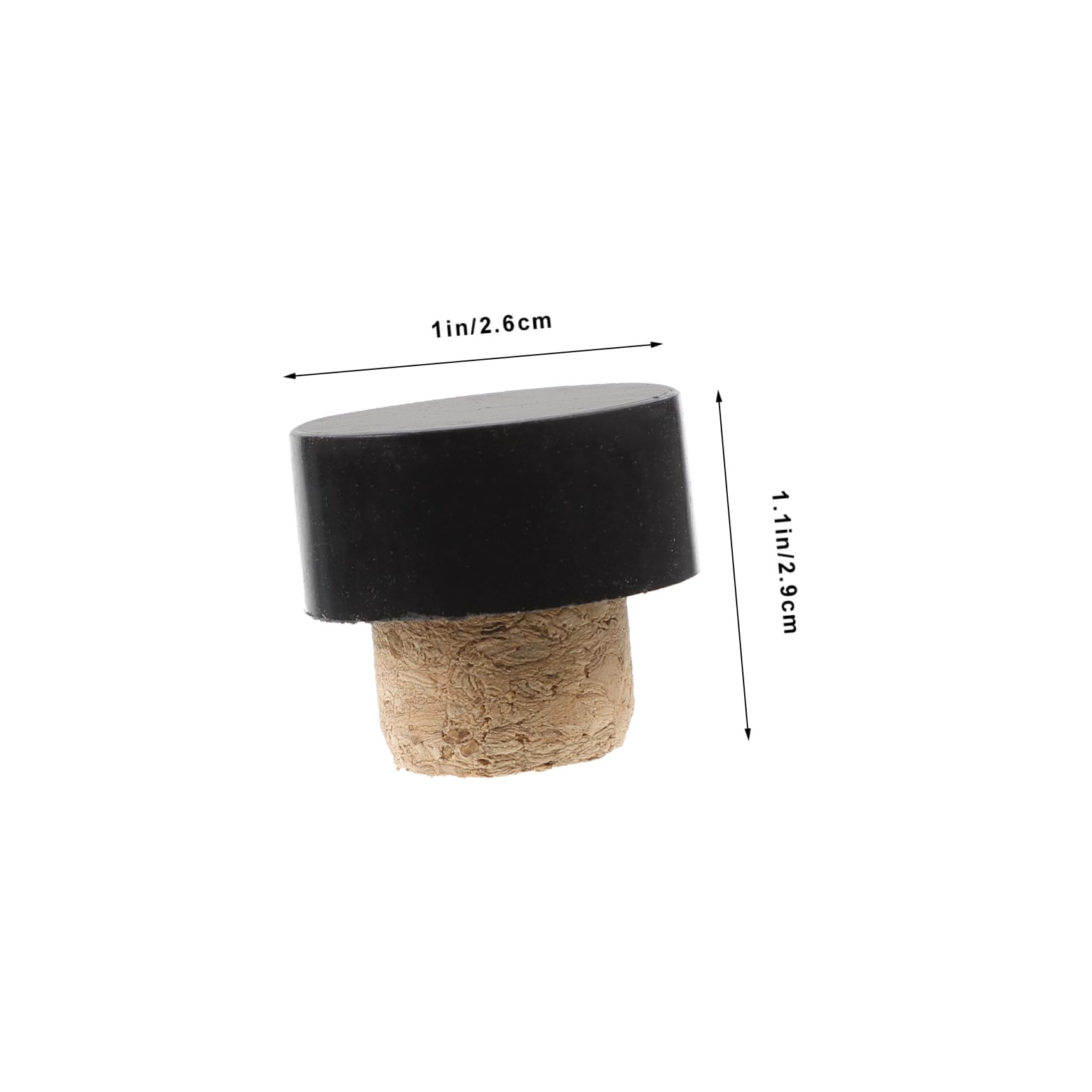 STOBAZA Wine Bottle Corks Set 25pcs T-shaped Corks Reusable Wine Stopper Beer Drinks Leak-proof