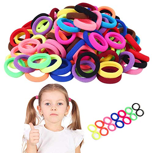 ZOCONE Hair Scrunchies for Girls (200 pcs)