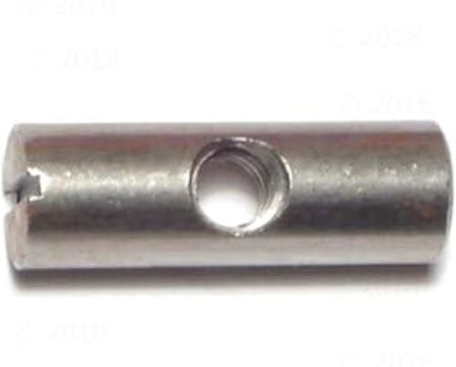 Hard-to-Find Fastener 014973346065 Tuerca de clavija cruzada, 38 x 1-14 x 14, (paquete de 12)