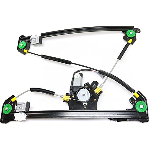 Power Window Regulator with Motor Assembly Passengers Front Replacement Fit for 04-08 Ford