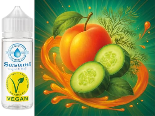Arôme concentré concombre pêche aneth liquide DIY liquide Vegan Sasami Botanical Bliss 100ml