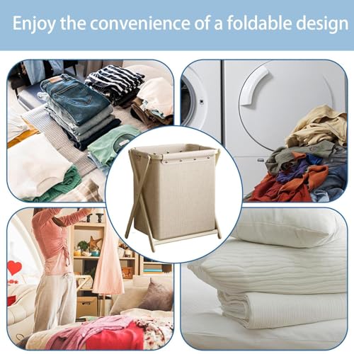 Panier à linge pliable et imperméable pour dortoir étudiant et rangement maison
